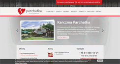 Desktop Screenshot of karczma.parchatka.pl